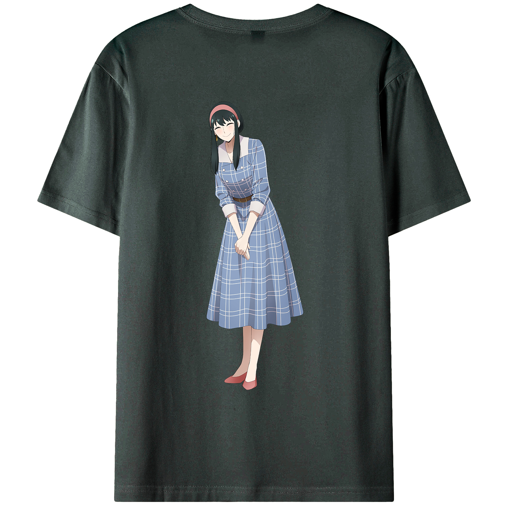 （画像用） SPY×FAMILY间谍家家酒 綿100％ メンズ半袖Tシャツ（バックプリント） 通気性